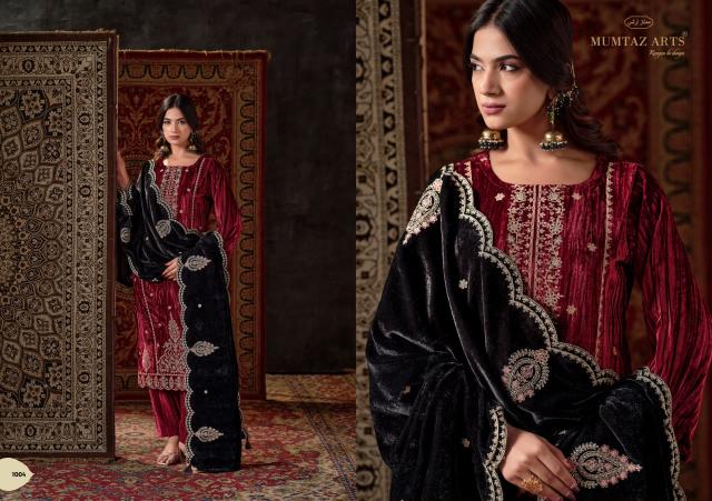 Mumtaz arts malika e noor designer code dress material wholesalers
